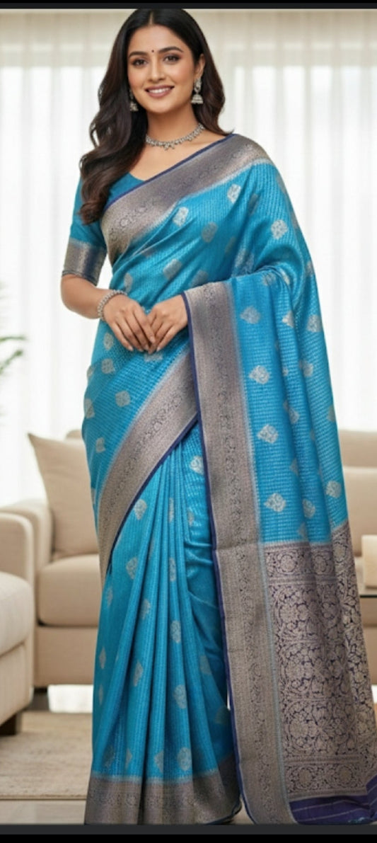 SEMI-BANARASI SAREE