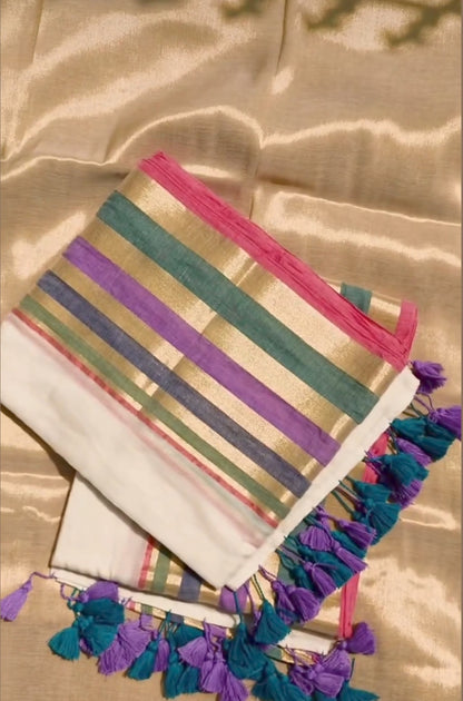 Mamtha Mohan Inspired Mul Cotton Saree