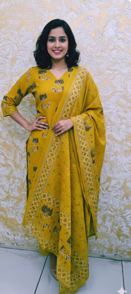 Three piece Churidar Set.